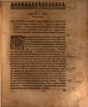 Exercitatio ... de apotheosi veterum gentilium, II.
