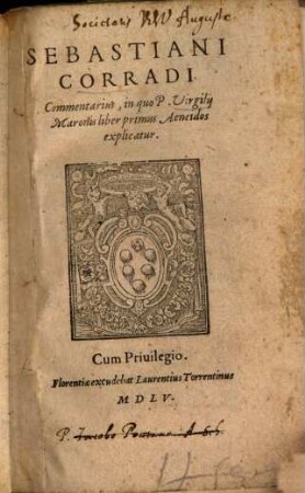 Commentarius in I Librum Virgilii Aeneidos