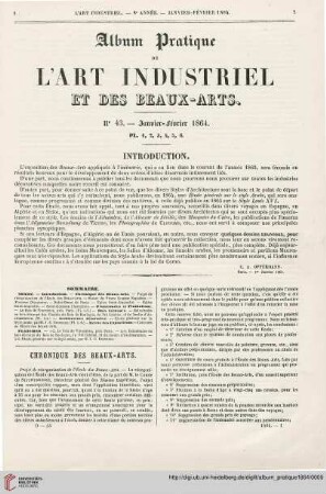 No 43 (Janvier-Février 1864)