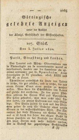 1820, 107: Stück