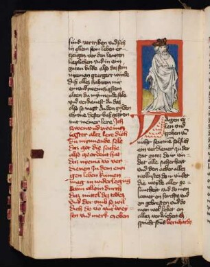 Deckfarbenminiatur: Der zweiundzwanzigste Weise