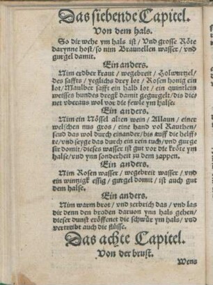 Das achte Capitel. Von der brust.