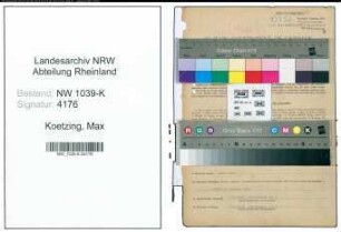 Entnazifizierung Max Koetzing , geb. 23.01.1903 (Gartenmeister)
