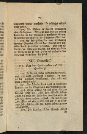 75-90, XIII. Hauptstück