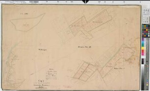 Bremen (Ense), Ruhne (Ense), Teilung der Waltringer Gemeinheit, Bl. 2 Brouillonkarte