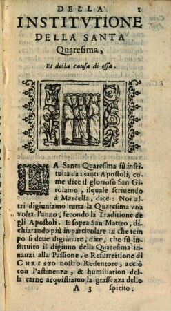 Meditationi Sopra Tvtti Gli Evangelii Dell'Anno, 2. Che contiene le Meditationi sopra gli Evangelii delle Ferie della Quadragesima
