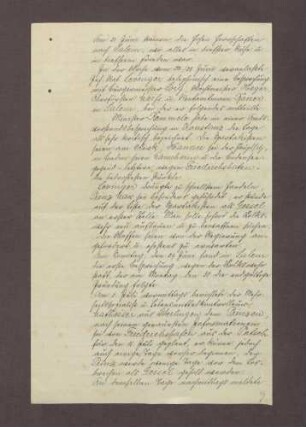 Manuskript über die Ereignisse in Salem, die zur Flucht des Großherzogs in die Schweiz führten