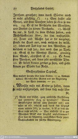 Sechszehntes Capitel