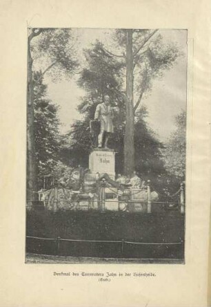 Das Denkmal des Augenarztes Albrecht von Graefe (Siemering.)