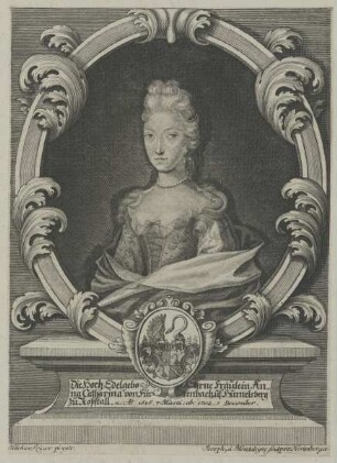 Bildnis der Anna Catharina von Furtenbach