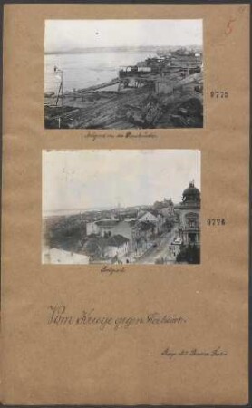 Belgrad von der Savebrücke