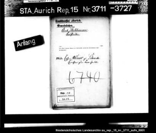 Die dem Cassen Weers in Selverde erteilte Erlaubnis zum Kramhandel