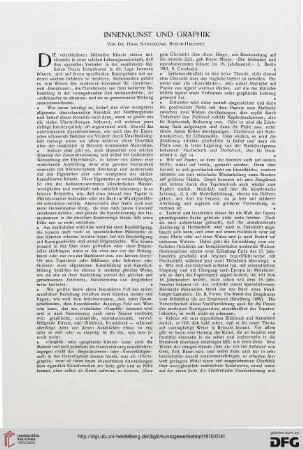 Innenkunst und Graphik