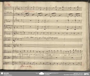 Quintetto: "Sei giunto già nel culmine"