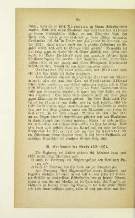 21. Constantin der Große (324-337)