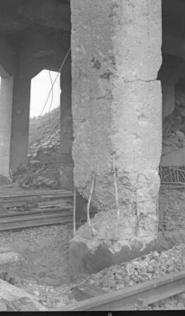Stuttgart Nord Gäubahn Brücke 5029A Bombenschäden