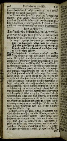 Das 54. Capitel. Trost wider die innerliche, heimliche, verborgene Anfechtung des leidigen Satans, [...].