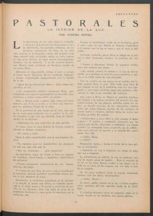 Pastorales : La ilusión de la luz