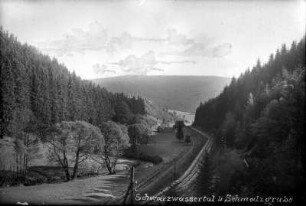 Schwarzwassertal mit Bahnlinie