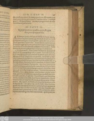 In Caput II. Quo proponitur quaestio, quot, & quae sint principia naturalia.