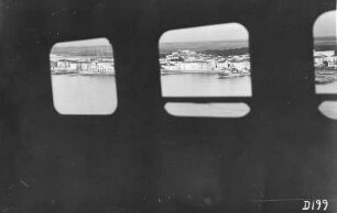Panorama, von der Kabine eines Verkehrsflugzeuges aus (Dornier, Friedrichshafen) : Technikgeschichte | Maschinenbau | Verkehrswesen | Luftfahrzeuge | Flugzeuge