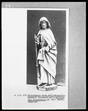 Die zwölf Apostel mit Schmerzensmann und Maria — Der Apostel Johannes