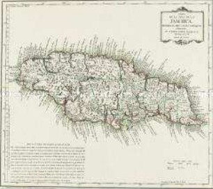 Carta de la Isla de la Jamayca