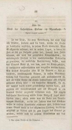 52-60 Ueber die Wahl der katholischen Dekane im Rheinkreise