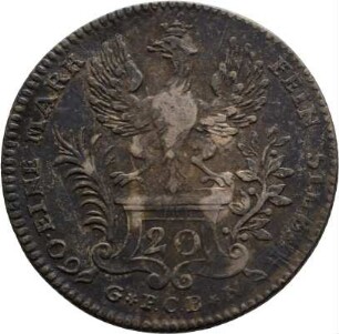 Münze, 20 Kreuzer, 1767
