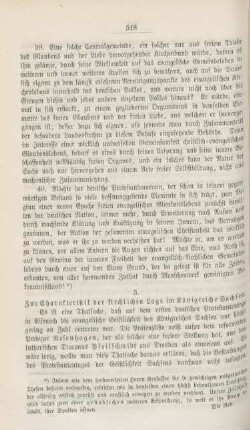 518[520]-526[528] Zur Charakteristik der kirchlichen Lage im Königreiche Sachsen