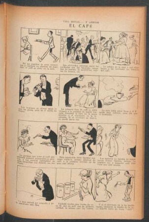 El café - [Cómic] : Vida social ... y anexos