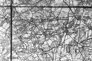 Wittichenau-Kotten. Karte, 1:100.000