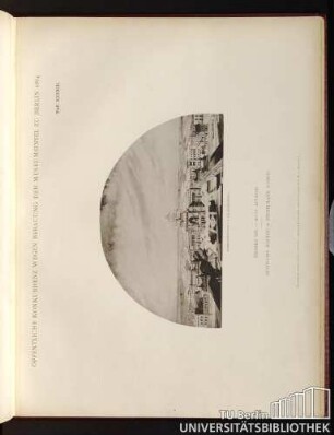 Öffentliche Konkurrenz wegen Bebauung der Museumsinsel 1884 Taf. XXXXIII
