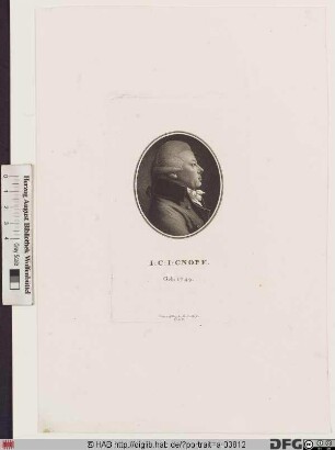 Bildnis Johann Christoph Jacob Cnopf