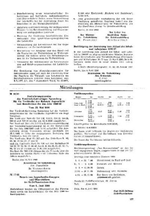 Berichtigung der Anweisung zum Ablauf des Schul- und Lehrjahres 1966/67 : [Verfügungen]
