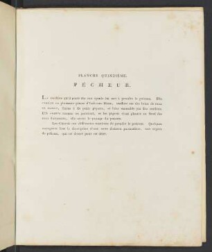 Planche Quinzième