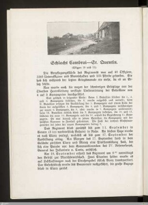 Schlacht Cambrai - St. Quentin
