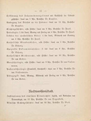 11-12, Rechtswissenschaft