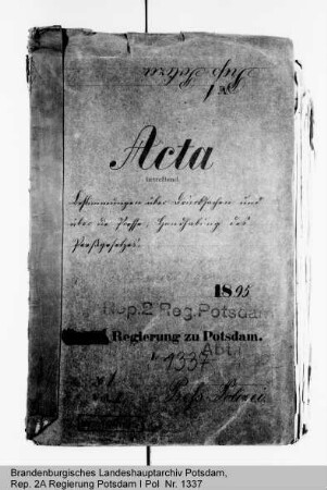 Bestimmungen über die Ausführung des Pressegesetzes