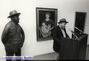 Ausstellung zum 60.Geburtstag von Kurt Mühlenhaupt vom 11.01. - 08.02.1981 in der Staatlichen Kunsthalle Berlin; Budapester Straße 44 - 46 (Charlottenburg)