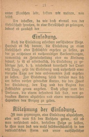 Einladung