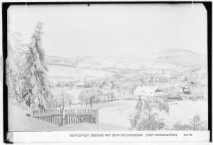 Bergstadt Geising mit dem Geisingberg