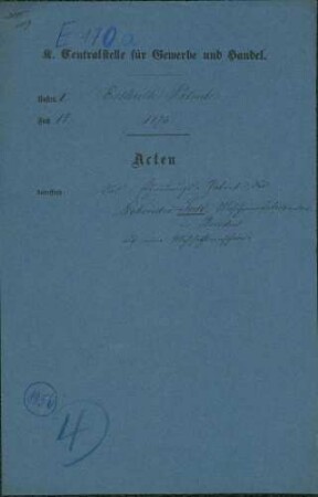 Patent der Gebrüder Seck, Maschinenfabrikanten in Dresden, auf eine Mehlsichtmaschine