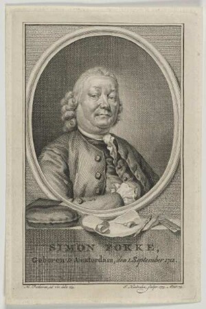 Bildnis des Simon Fokke