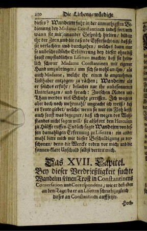 Das XVII. Capitel. - Das XIIX. Capitel.