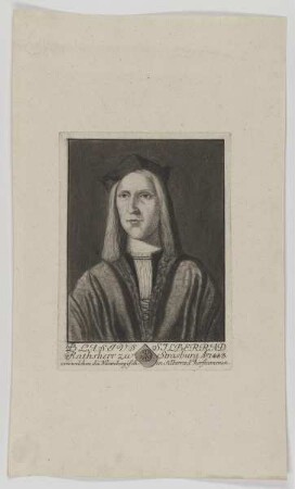 Bildnis des Blasius Silberrad
