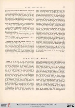 Versteigerungen