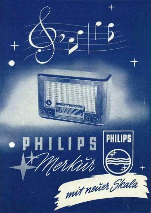 Katalog: Philips Merkur mit neuer Skala