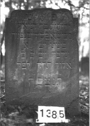 Grabstein 1385