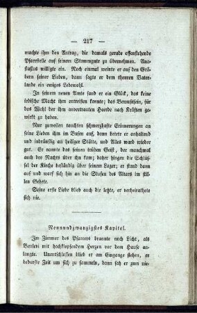 Neunundzwanzigstes Kapitel